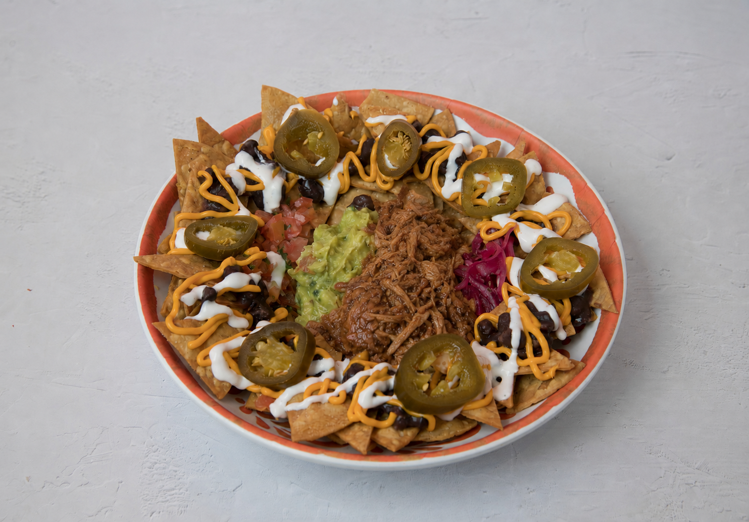 Nachos con Pulled Pork